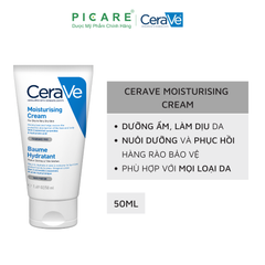 Kem Dưỡng Ẩm Toàn Thân Cho Da Khô CeraVe Moisturising Cream 50G