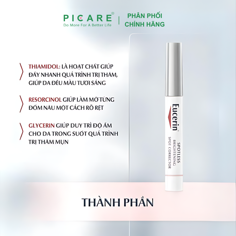 Bút Chấm Giảm Thâm Nám Đốm Nâu Eucerin Spotless Brightening Spot Corrector 5ml – 83507