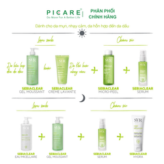 Nước Cân Bằng Giảm Mụn Và Thông Thoáng Lỗ Chân Lông SVR Sebiaclear Micro - Peel 150ml