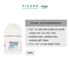 Etiaxil Lăn Khử Mùi Dành Cho Da Nhạy Cảm Détranspirant Aisselles Peaux Sensibles [ Màu Xanh ]