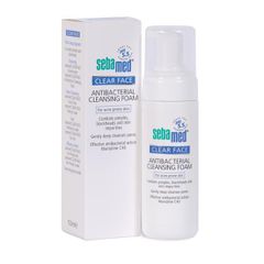 Sữa Rửa Mặt Tạo Bọt Giảm Khuẩn, Giảm Mụn Sebamed Clear Face Antibacterial Cleansing Foam 50ml