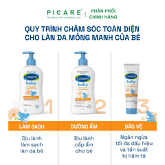 Sữa tắm gội dịu nhẹ cho bé Cetaphil Baby Wash & Shampoo with Organic Calendula 400ml