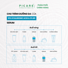 Tinh chất cấp ẩm đa tầng cho da khô PAX MOLY Hyaluronic acid 10% + B5 3% Serum 30ml