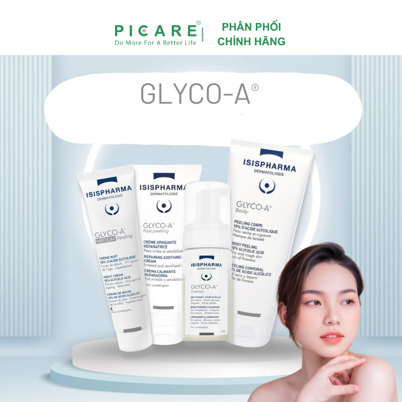 Kem Peeling Trẻ Hóa Da Isis Pharma Glyco-A 10% 30ml