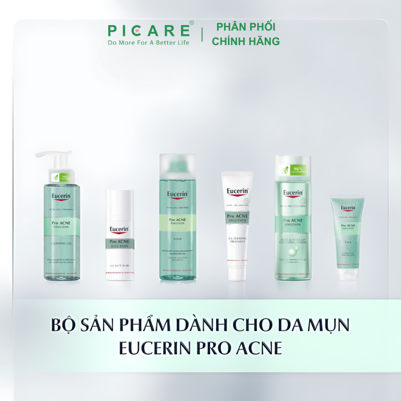 Nước Hoa Hồng Cân Bằng Cho Da Mụn Eucerin Pro Acne Toner 200ml – 88983