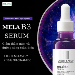 Dưỡng chất dưỡng da giúp mờ thâm nám dưỡng sáng da La Roche Posay Mela B3 Serum 30ml