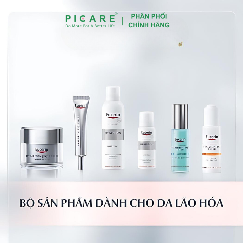 Kem Ngăn Ngừa Lão Hóa Ban Đêm Eucerin Hyaluron – Filler Night Cream – 63486