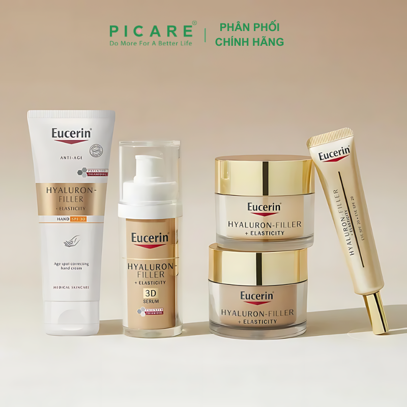 Kem Dưỡng Chống Lão Hóa Cải Thiện Độ Đàn Hồi Cho Da Ban Đêm Eucerin Hyaluron-Filler+ Elasticity Night Cream 50ml – 69678
