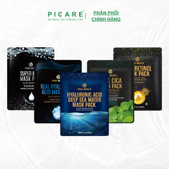Mặt nạ cấp ẩm nước biển sâu và làm dịu kích ứng PAX MOLY Hyaluronic Acid Deep Sea Water Mask Pack (25ml)
