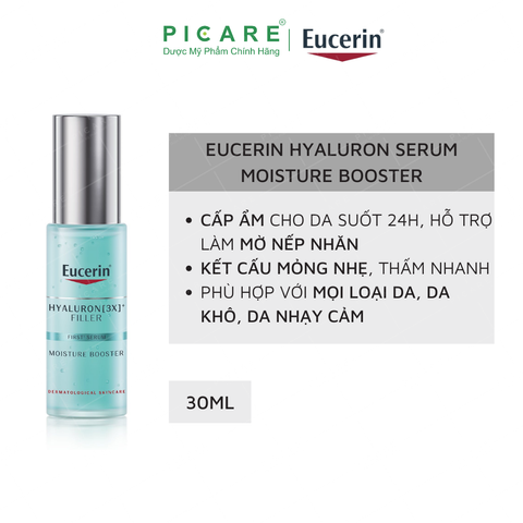 Tinh Chất Cấp Ẩm Ngăn Ngừa Lão Hóa Eucerin Hyaluron-Filler Moisture Booster 30ml – 83524