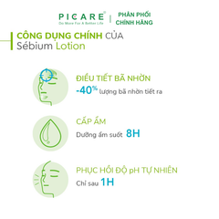 Nước Dưỡng Da Và Giúp Cân Bằng PH Của Da Dành Cho Da Hỗn Hợp Đến Da Dầu Bioderma Sebium Lotion 200ML