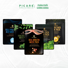 Mặt nạ dưỡng sáng dành cho da không đều màu PAX MOLY Real Arbutin Mask Pack - 25ml