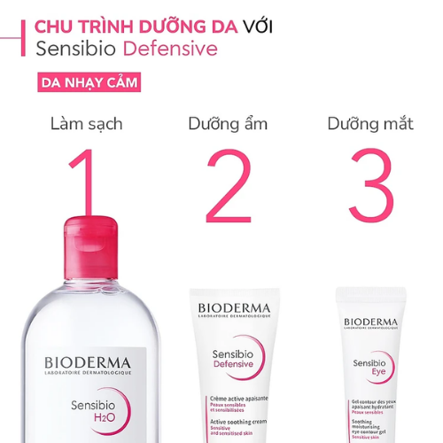 Kem dưỡng ẩm và làm dịu da, dành cho da nhạy cảm Bioderma Sensibio Defensive 40ml