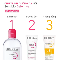 Kem dưỡng ẩm và làm dịu da, dành cho da nhạy cảm Bioderma Sensibio Defensive 40ml