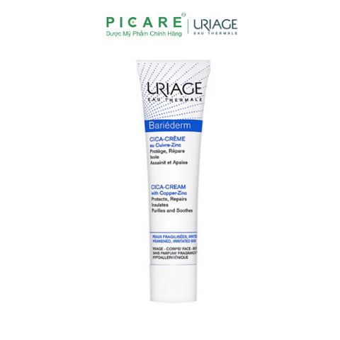 Kem Dưỡng Cho Da Kích Ứng Uriage Bariederm Cica Creme 15ml