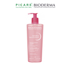 Gel Rửa Mặt Tạo Bọt Cho Da Nhạy Cảm Bioderma Sensibio Gel Moussant 200ml