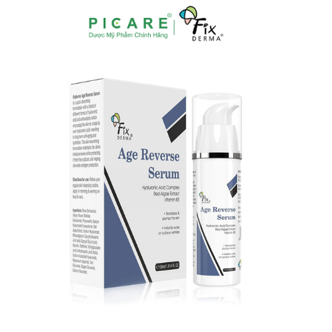 Serum Dưỡng Ẩm Phục Hồi Trẻ Hóa Làn Da Fixderma Age Reverse Serum 30ml