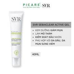 Kem Dưỡng Giảm Mụn Và Loại Bỏ Dầu Cho Da SVR Sebiaclear Active Gel 40ml