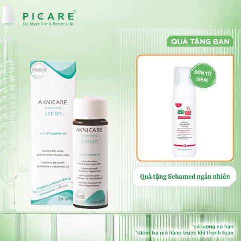 Lotion giảm mụn viêm mụn mủ Aknicare Treatment Lotion 25ml