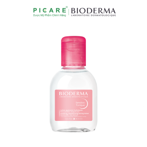 Nước Dưỡng Da Và Giúp Cân Bằng pH Của Da Dành Cho Da Nhạy Cảm Bioderma Sensibio Tonique 100ml