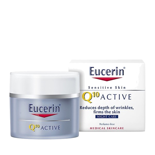 Oprigtighed barbermaskine Etablering Kem Dưỡng Ẩm Ngăn Ngừa Những Dấu Hiệu Lão Hóa Sớm Ban Đêm Eucerin Q10  Active Night Cream 50ml – 63416Kem Dưỡng Ẩm Ngăn Ngừa Những Dấu Hiệu Lão  Hóa Sớm Ban