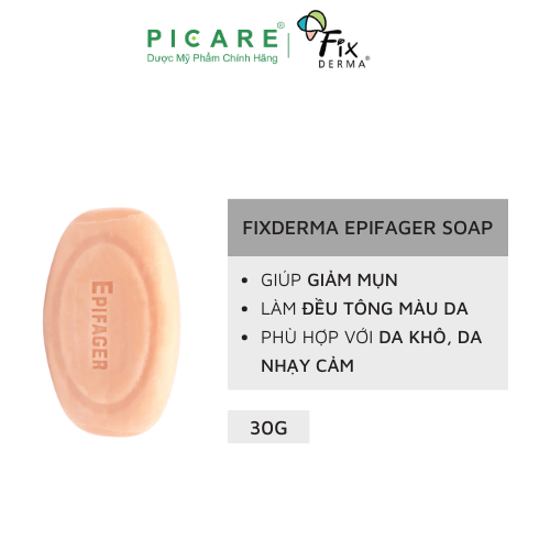 Xà Phòng Giúp Mờ Nám, Thâm, Tàn Nhang Fixderma Epifager Soap 30g