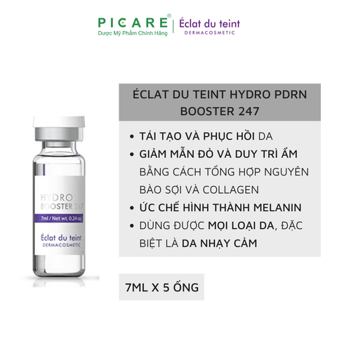 Tinh Chất tái Tạo Éclat Du Teint Trẻ Hóa và Tăng Trưởng Hydro PDRN Booster 247