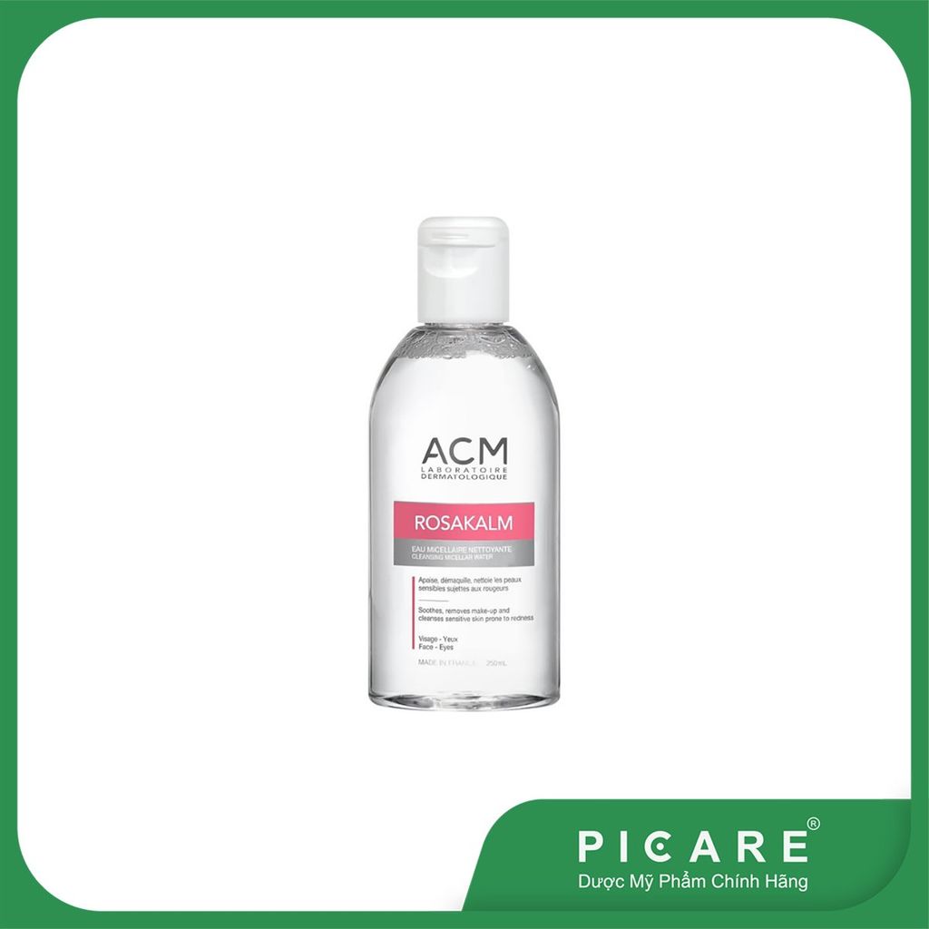 Nước Tẩy Trang Cho Da Nhạy Cảm ACM Rosakalm Cleansing Micellar Water 250 ml