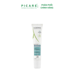 Kem Dưỡng Giảm Mụn, Kiểm Soát Bã Nhờn & Làm Mờ Thâm Mụn A-Derma Biology Ac Perfect Anti-Blemish Fluid 40ml