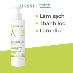 Gel Làm Sạch, Làm Dịu Da Kích Ứng A-Derma Dermalibour+ Foaming Gel 200ml