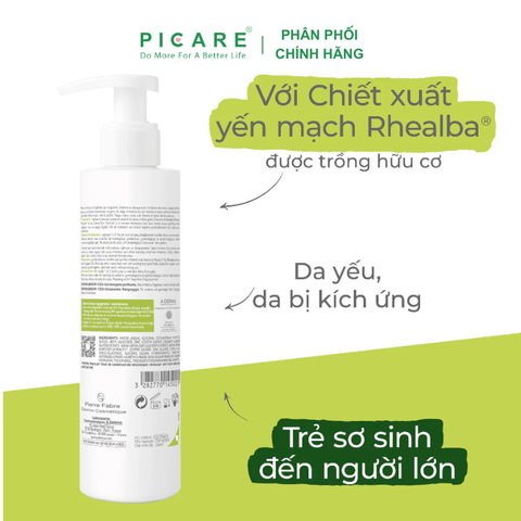 Gel Làm Sạch, Làm Dịu Da Kích Ứng A-Derma Dermalibour+ Foaming Gel 200ml