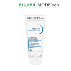 Kem Làm Dịu, Phục Hồi Da Dành Cho Da Rất Khô, Da Nhạy Cảm, Da Chàm Dị Ứng Bioderma Atoderm Intensive Baume 200ml