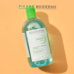 Nước Tẩy Trang Và Làm Sạch Cho Da Hỗn Hợp, Da Dầu Đến Da Mụn Bioderma Sebium H2O 500ml