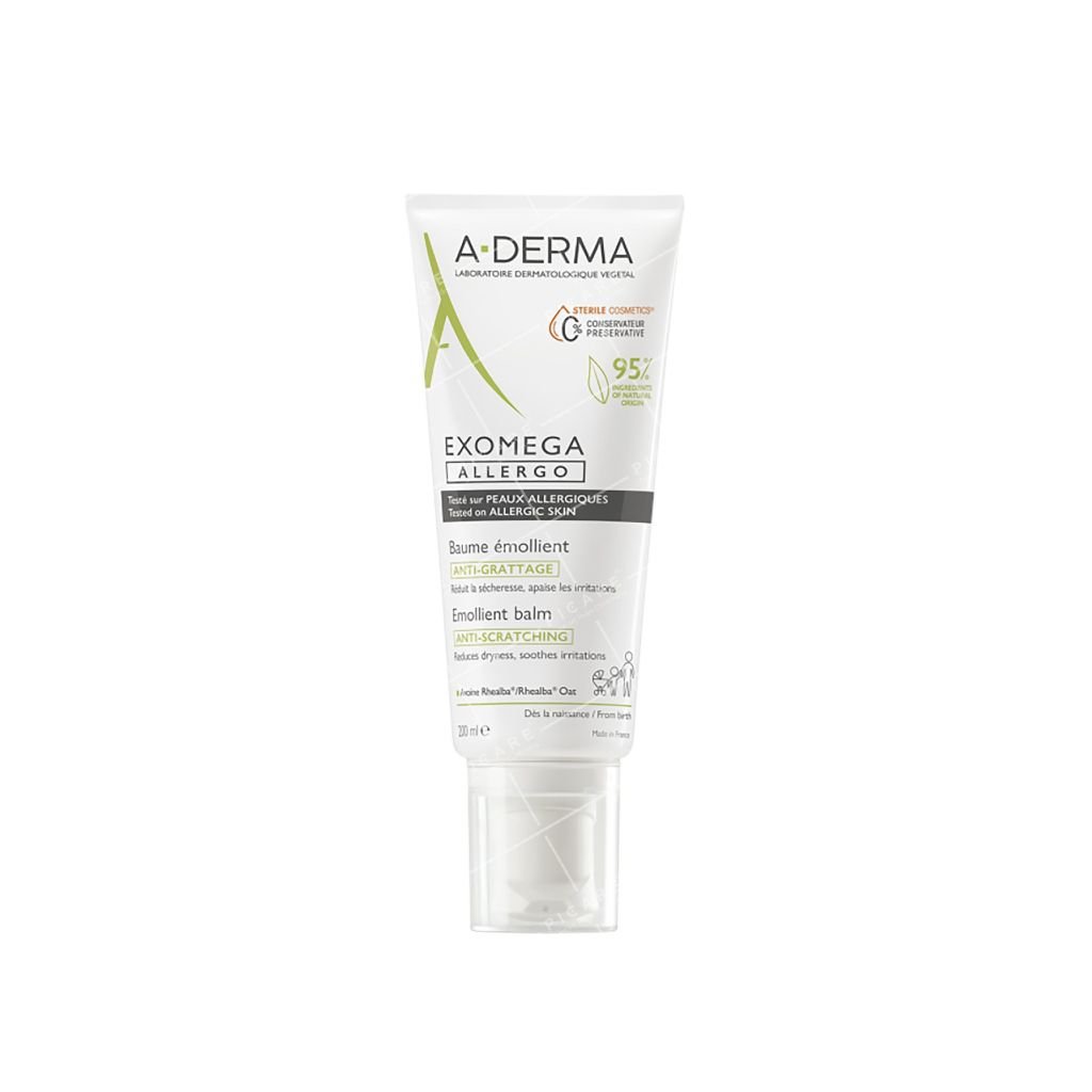 Kem Dưỡng Ẩm Chuyên Biệt Dành Cho Da Cơ Địa, Da Khô A-Derma Exomega Control Emollient Cream 200ml