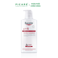 Sữa rửa mặt pH5 cho da nhạy cảm Eucerin Facial Cleanser Sensitive Skin