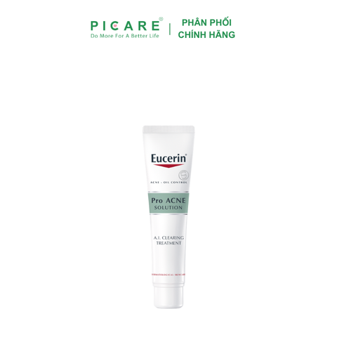 Tinh Chất Giảm Mụn Sau 1 Tuần Eucerin Pro Acne A.I Clearing Treatment 40ml – 87925