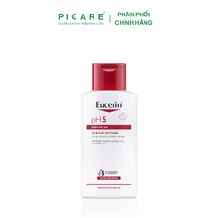 Sữa Tắm Và Rửa Mặt Dành Cho Da Nhạy Cảm Eucerin Washlotion pH5 200ml – 63071