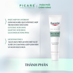 Tinh Chất Giảm Mụn Sau 1 Tuần Eucerin Pro Acne A.I Clearing Treatment 40ml – 87925