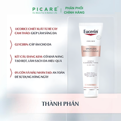 Sữa rửa mặt trắng da Eucerin Spotless Brightening Cleansing Foam 150g - 63470