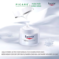 Eucerin Kem Dưỡng Cấp Ẩm AQuaporin Active 50ml