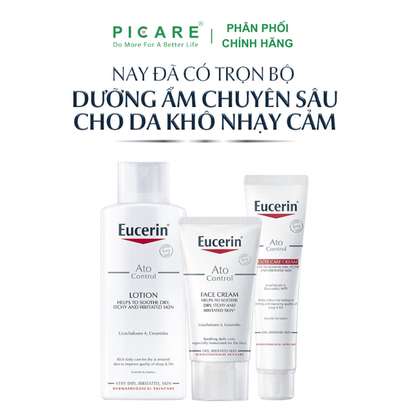 Kem Dưỡng Giảm Ngứa, Đỏ Da Eucerin Ato Control Acute Care 40ml 63174