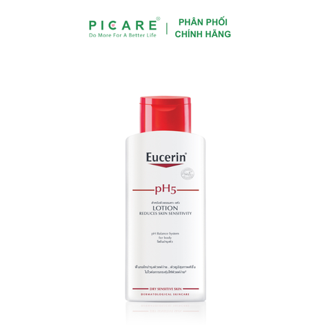 Sữa Dưỡng Thể Dành Cho Da Nhạy Cảm Eucerin pH5 Lotion 250ml – 63028