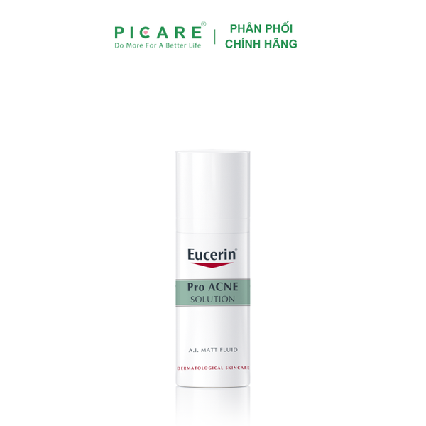 Kem Dưỡng Kiểm Soát Dầu Giảm Mụn Eucerin Pro Acne A.I Matt Fluid 50ml – 69691