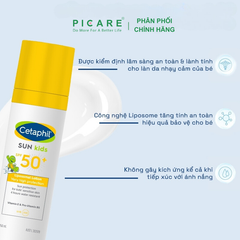 Sữa Chống Nắng Dịu Lành Cho Làn Da Nhạy Cảm Của Bé Cetaphil Baby Sun Kids 150ml