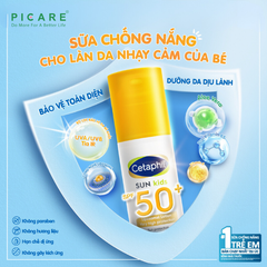 Sữa Chống Nắng Dịu Lành Cho Làn Da Nhạy Cảm Của Bé Cetaphil Baby Sun Kids 150ml