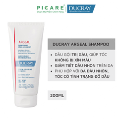 Dầu Gội Đầu Dạng Kem Kiểm Soát Nhờn Ducray Argeal Shampoo 200ml