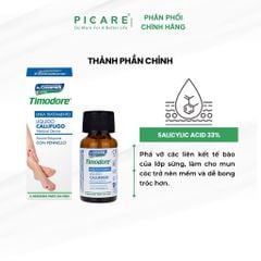 Dung dịch loại bỏ mụn cóc, vết chai -Timodore  Corn Remover Liquid Ciccarelli 12ml