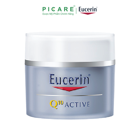 Kem Dưỡng Ẩm Ngăn Ngừa Những Dấu Hiệu Lão Hóa Sớm Ban Đêm Eucerin Q10 Active Night Cream 50ml – 63416