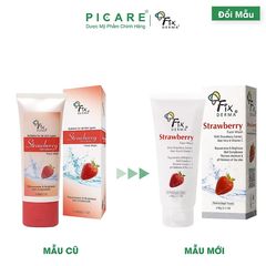 Sữa Rửa Mặt Trẻ Hóa Da Fixderma Strawberry Face Wash 60g