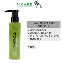 Dầu Gội Trị Rụng Tóc Fixderma Kairfoll Shampoo 200ml